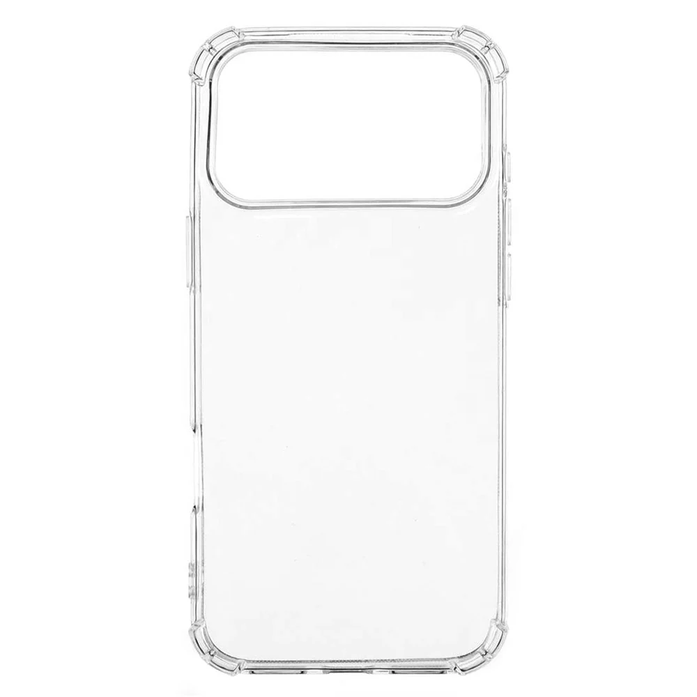 For iPhone 17 Pro Max Phone Case Reinforced Four Corner Anti-Drop Clear TPU Cover