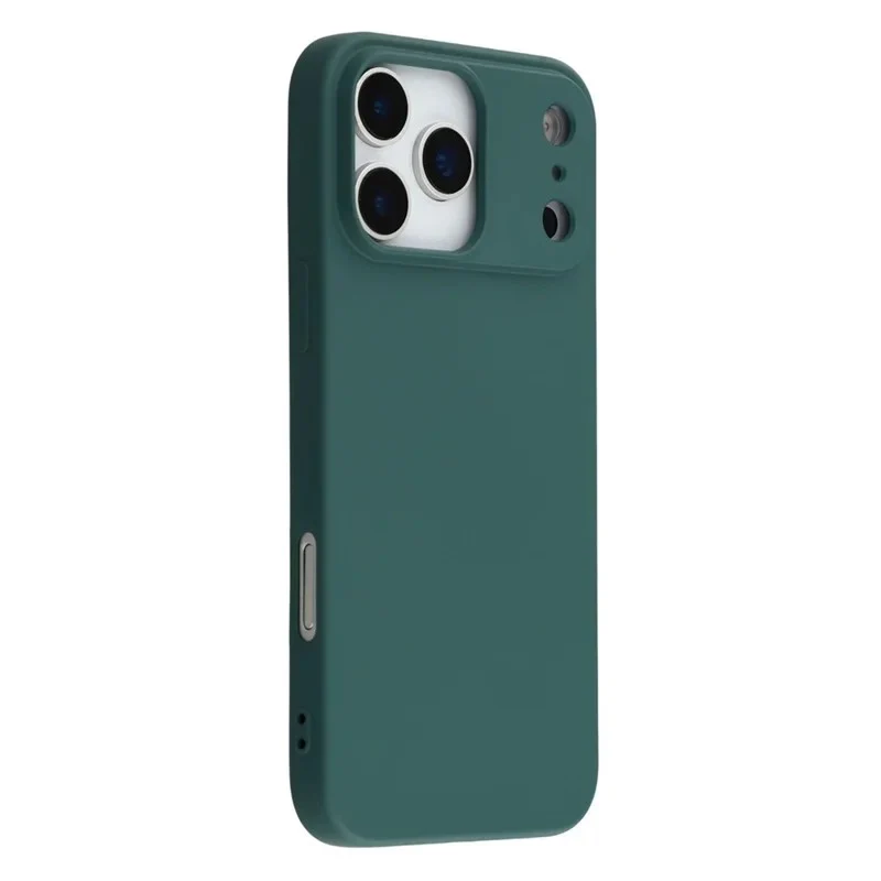 For iPhone 17 Pro Max Phone Case WANLONFENG RB2 Series TPU Back Cover with Tempered Glass - Army Green - Image 2
