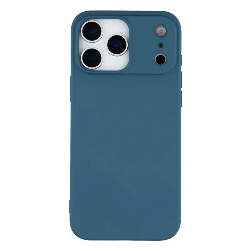 For iPhone 17 Pro Max Phone Case WANLONFENG RB2 Series TPU Back Cover with Tempered Glass - Sapphire - Image 4