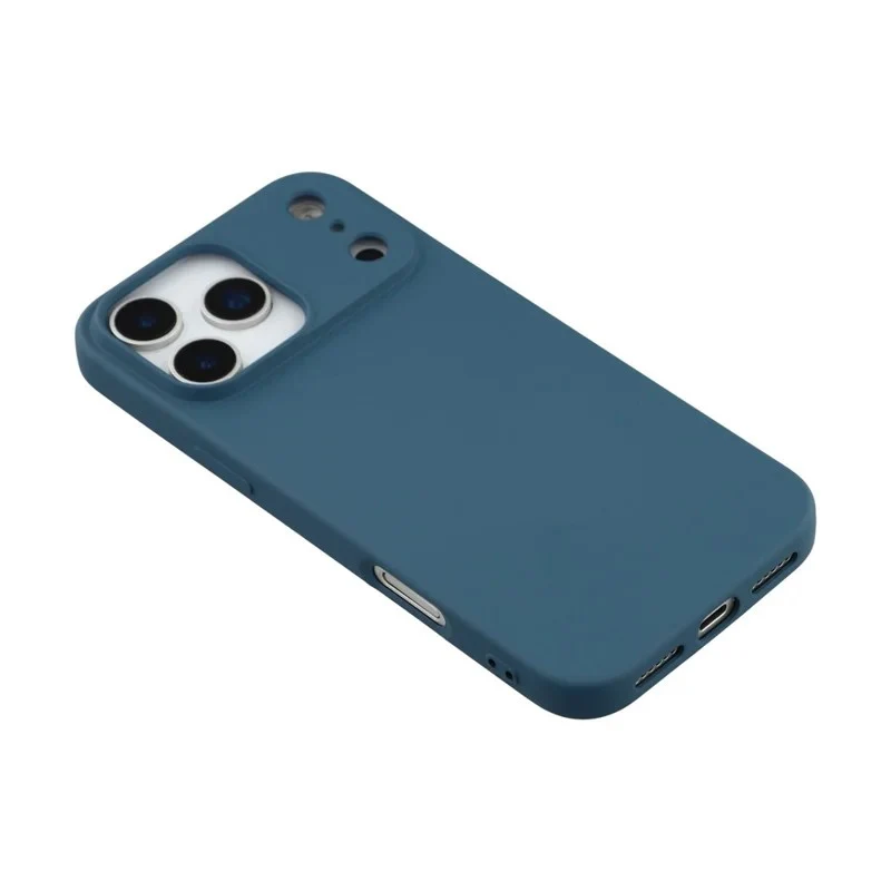 For iPhone 17 Pro Max Phone Case WANLONFENG RB2 Series TPU Back Cover with Tempered Glass - Sapphire - Image 5
