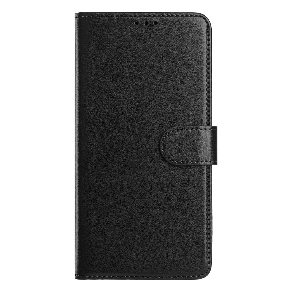 For iPhone 17 Pro Max Wallet Phone Case Stand PU Leather Folio Flip Cover with 8 Card Slot - Black - Image 5