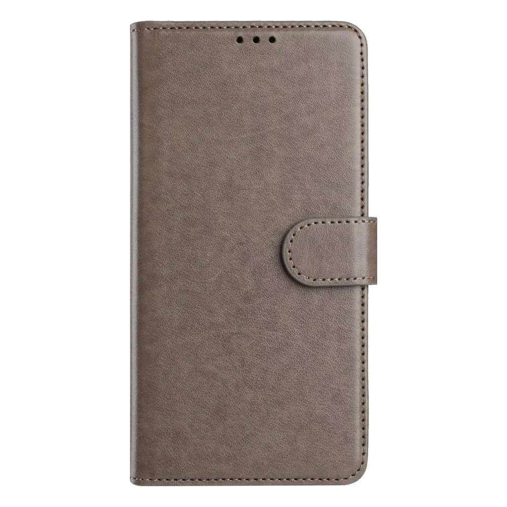 For iPhone 17 Pro Max Wallet Phone Case Stand PU Leather Folio Flip Cover with 8 Card Slot - Grey - Image 5