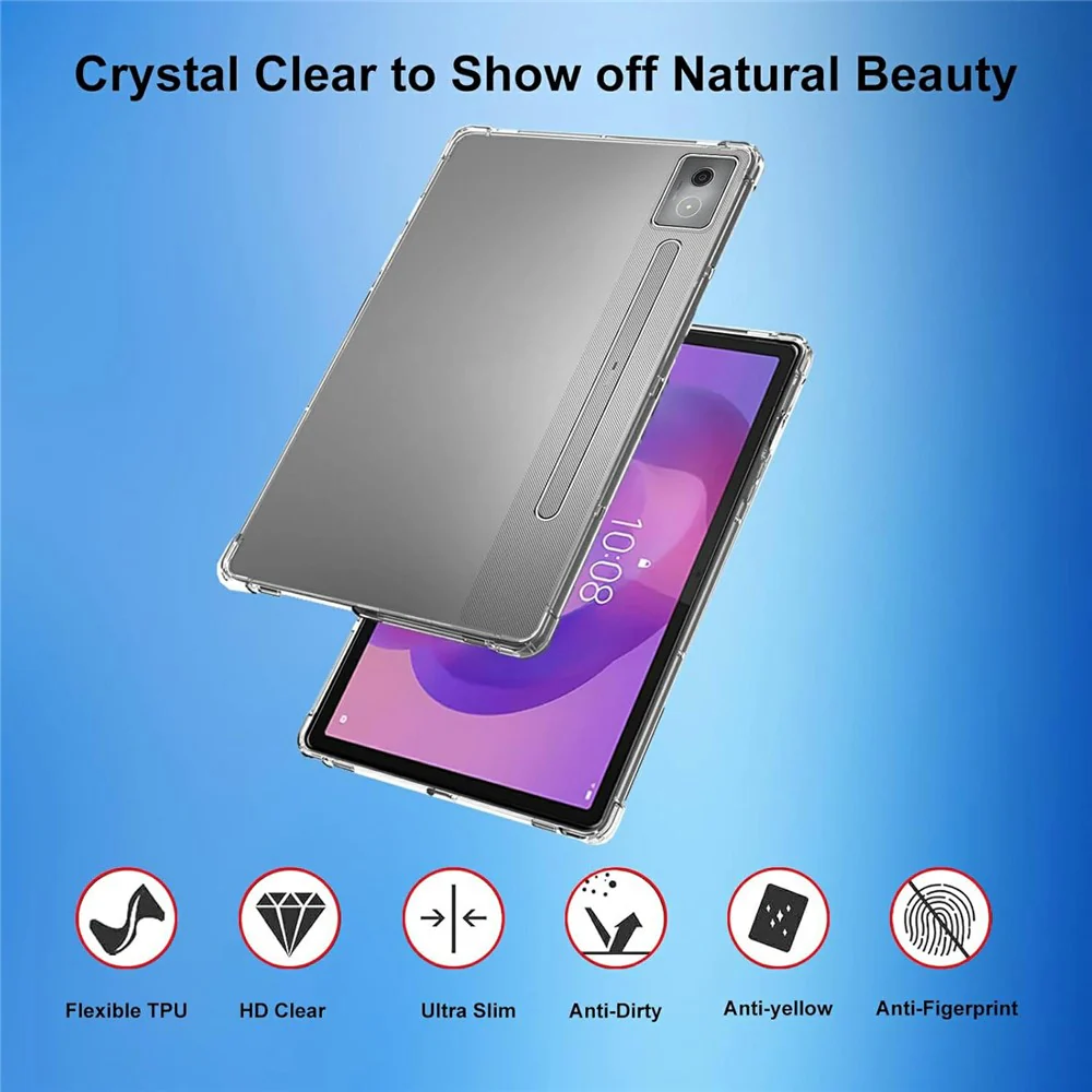 For Lenovo Idea Tab Pro Case Four Corner Shockproof Clear Tablet TPU Cover - Image 2