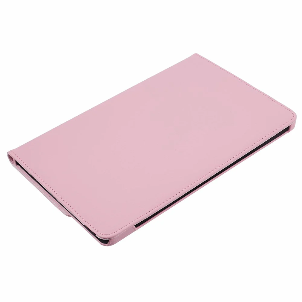For Lenovo Idea Tab TB336ZU, TB336FU / Xiaoxin Pad 11 2025 Case Rotating Stand PU Leather + PC Tablet Cover with Elastic Band - Pink - Image 5