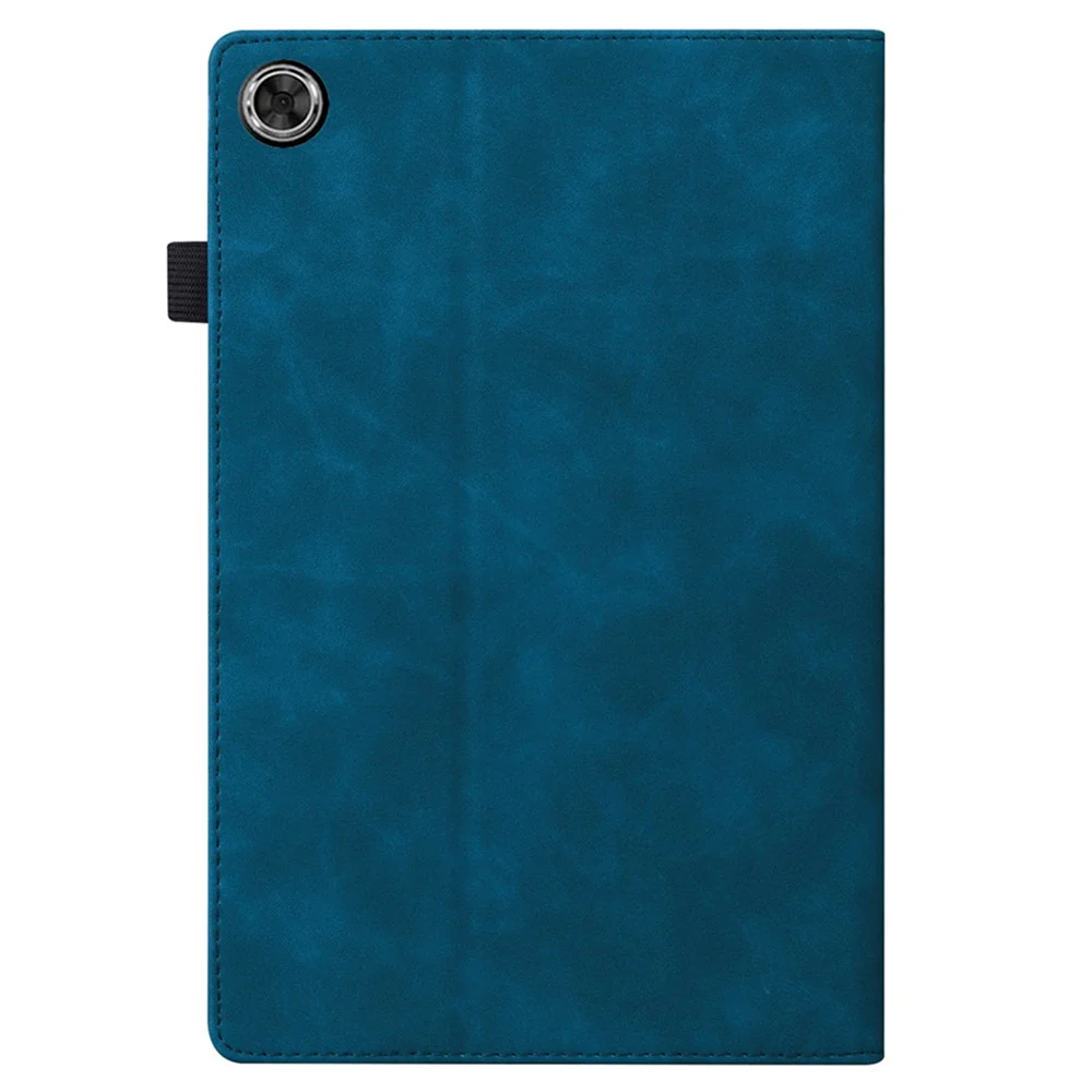 For Lenovo K9 / Tab One Case PU Leather Protective Folio Tablet Cover with Card Holder - Blue - Image 8