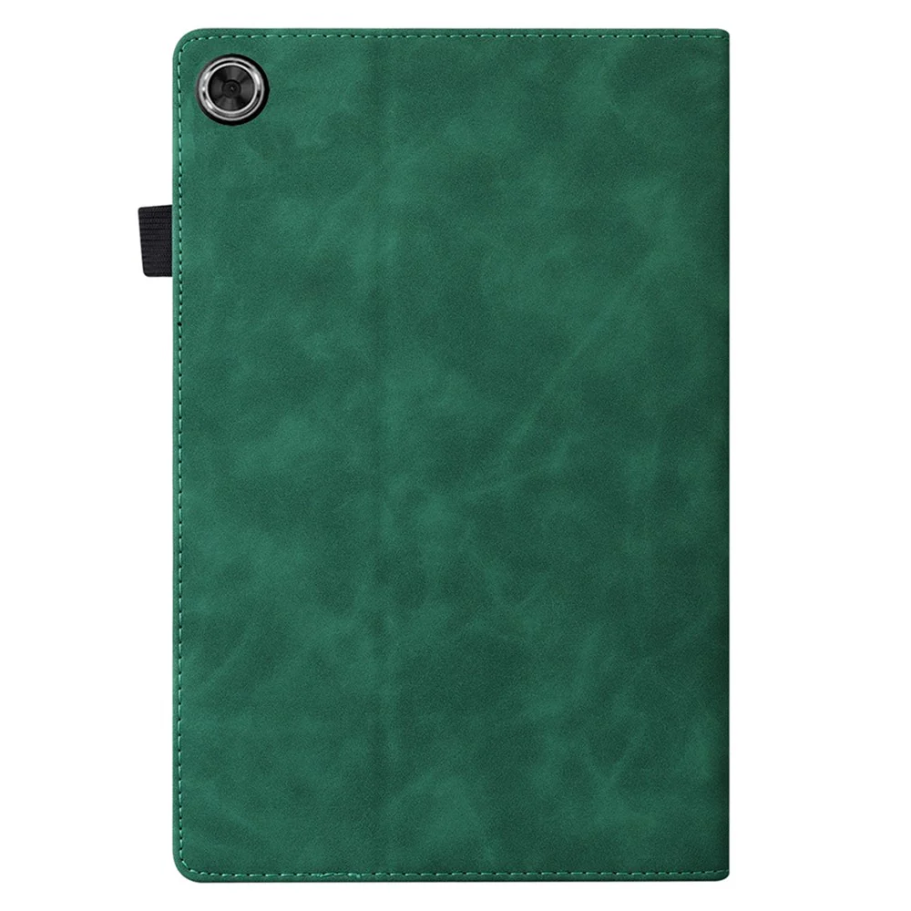 For Lenovo K9 / Tab One Case PU Leather Protective Folio Tablet Cover with Card Holder - Green - Image 8