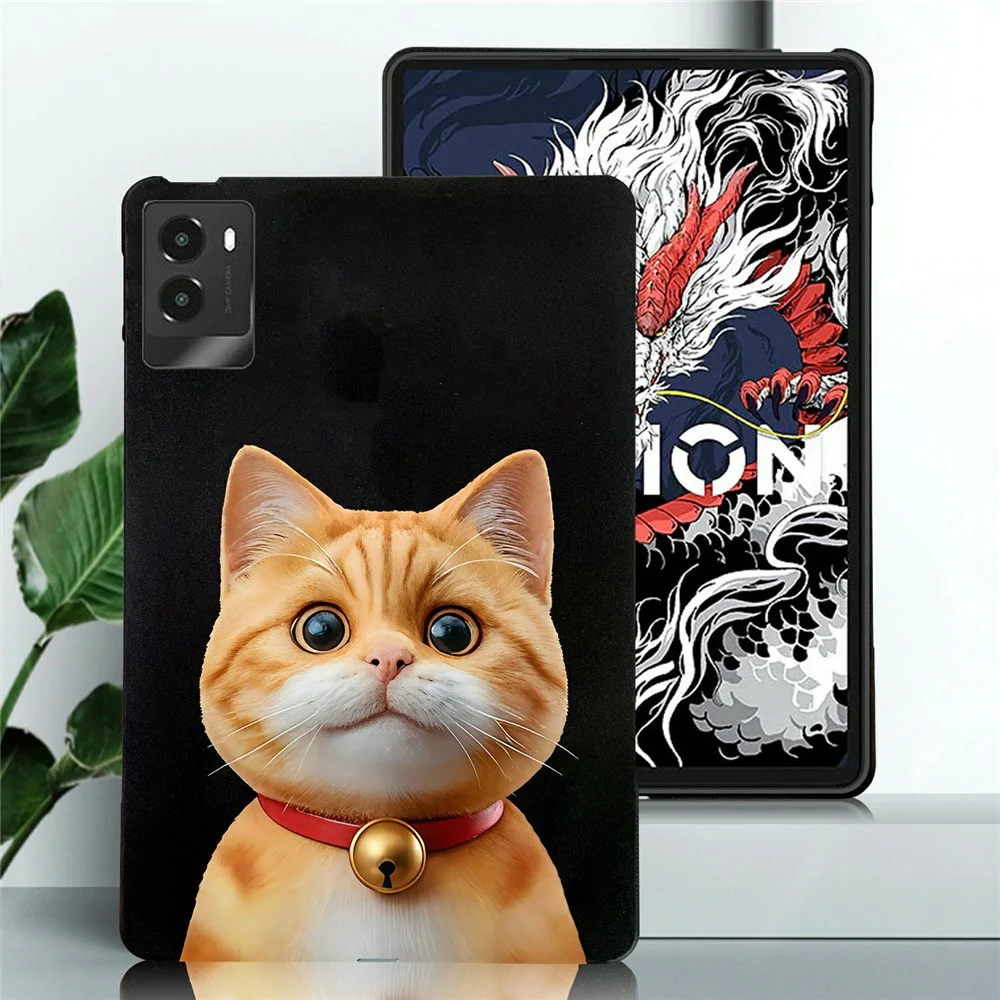 For Lenovo Legion Y700 (2025) Case Pattern Printing Slim TPU Tablet Protective Cover - Shorthair Cat - Image 4