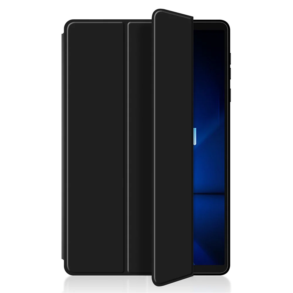 For Lenovo Legion Y700 (2025) Case PU Leather TPU Back Trifold Stand Tablet Cover - Black - Image 7