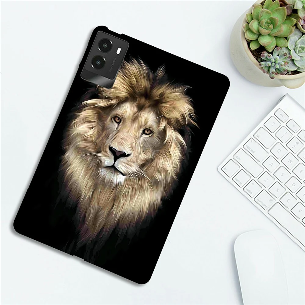 For Lenovo Legion Y700 (2025) TPU Case Pattern Printing Slim Tablet Protective Cover - Lion - Image 5