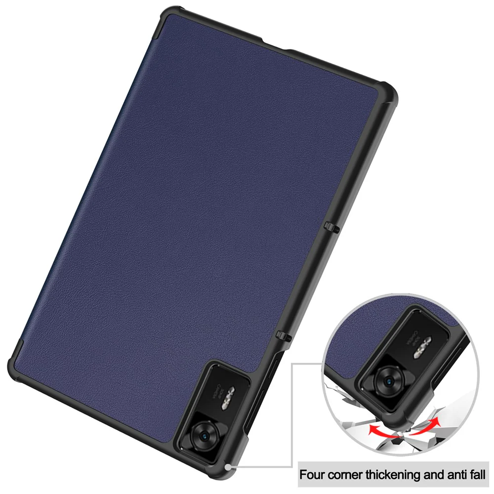 For Lenovo Legion Y700 Gen 4 Case Anti-Drop Leather Stand Tablet Cover - Blue - Image 6