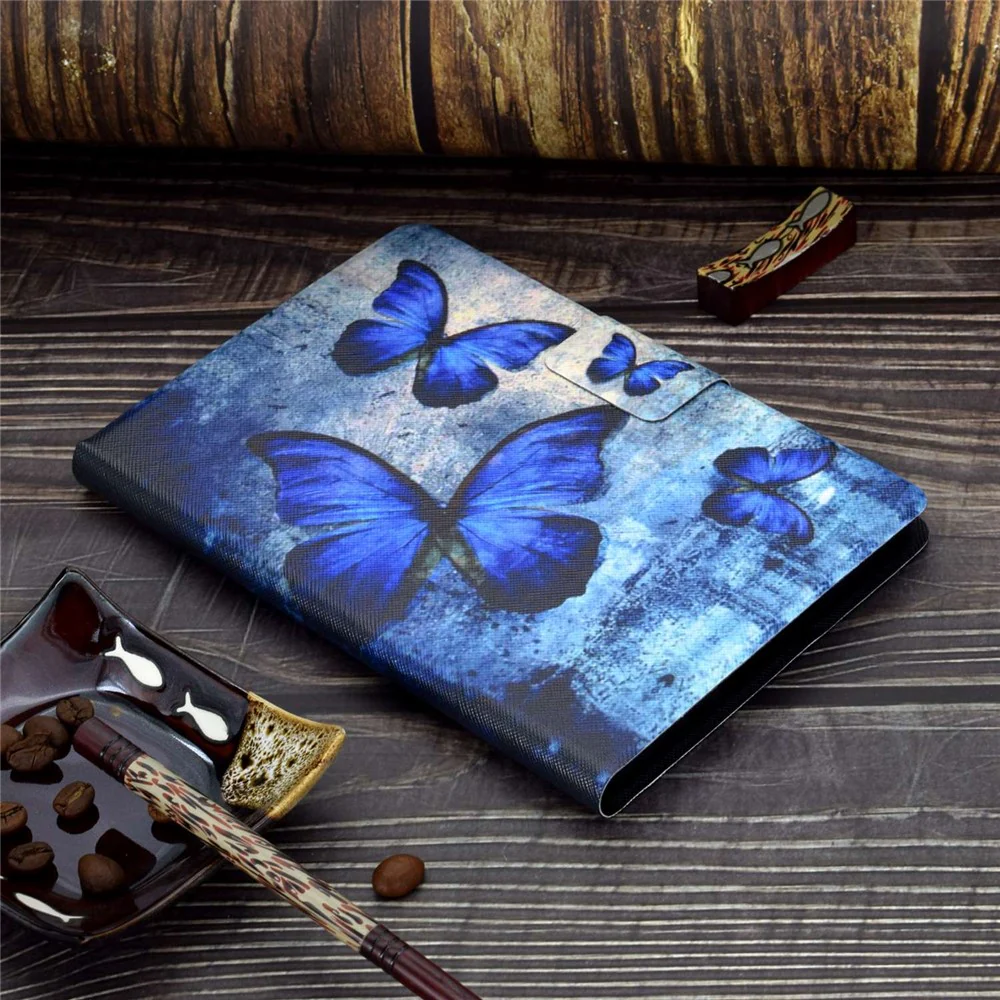 For Lenovo Legion Y700 Pattern Printing Leather Shock Proof Tablet Case Protective Cover - Butterfly - Image 8