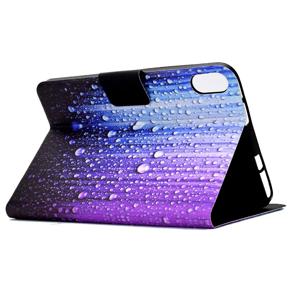 For Lenovo Legion Y700 Pattern Printing Leather Shock Proof Tablet Case Protective Cover - Water Drop - Image 6