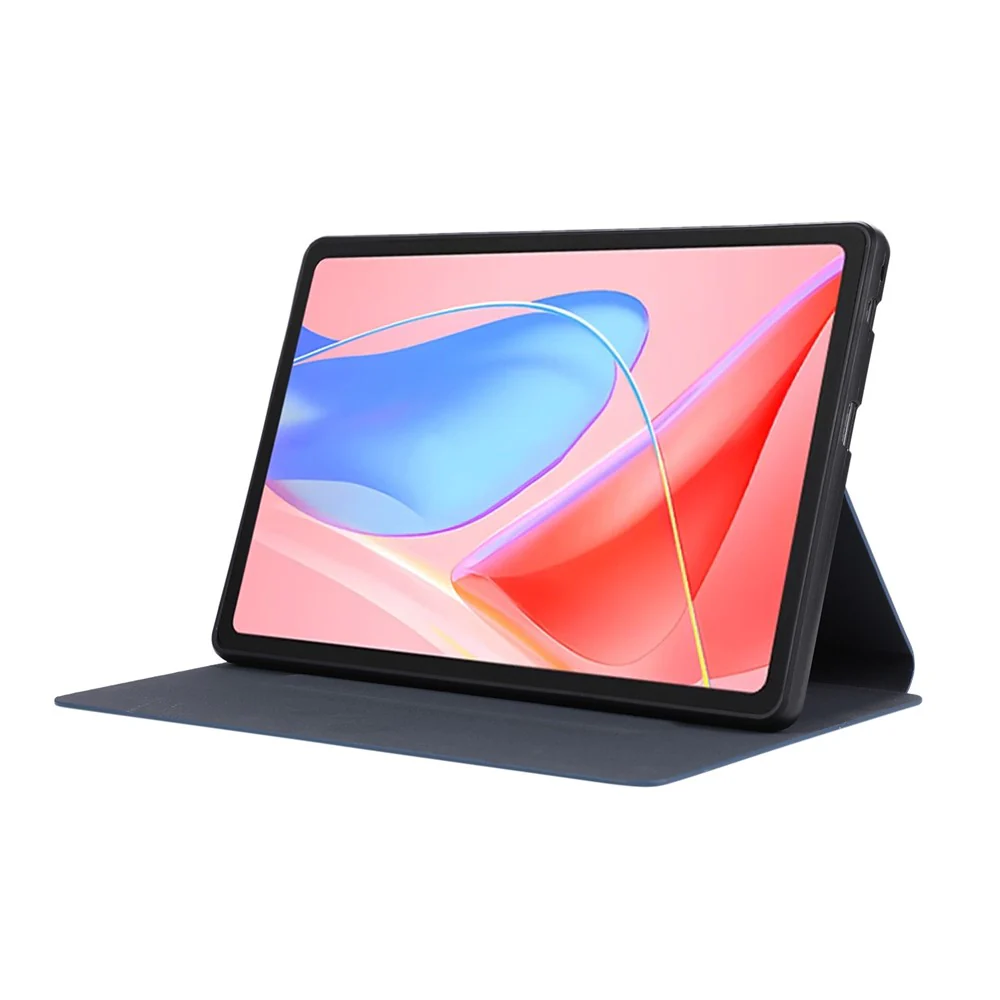 For Lenovo Tab 10.1 (2025) TB-311XU / Tab TB311FU Shockproof Case PU Leather Tablet Cover with Stand - Blue - Image 3