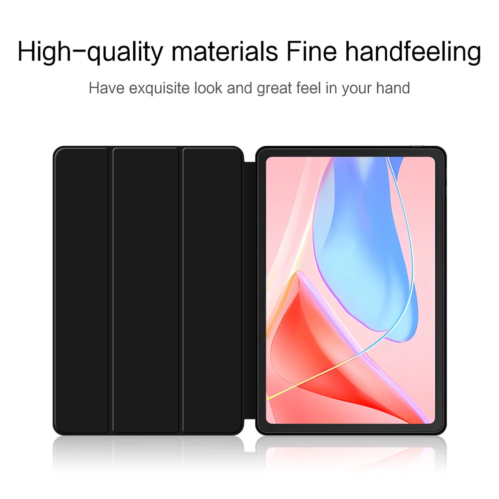 For Lenovo Tab 10.1 (2025) TB311XU2 / Zhaoyang K10C Case PU Leather TPU Back Trifold Stand Tablet Cover - Image 2