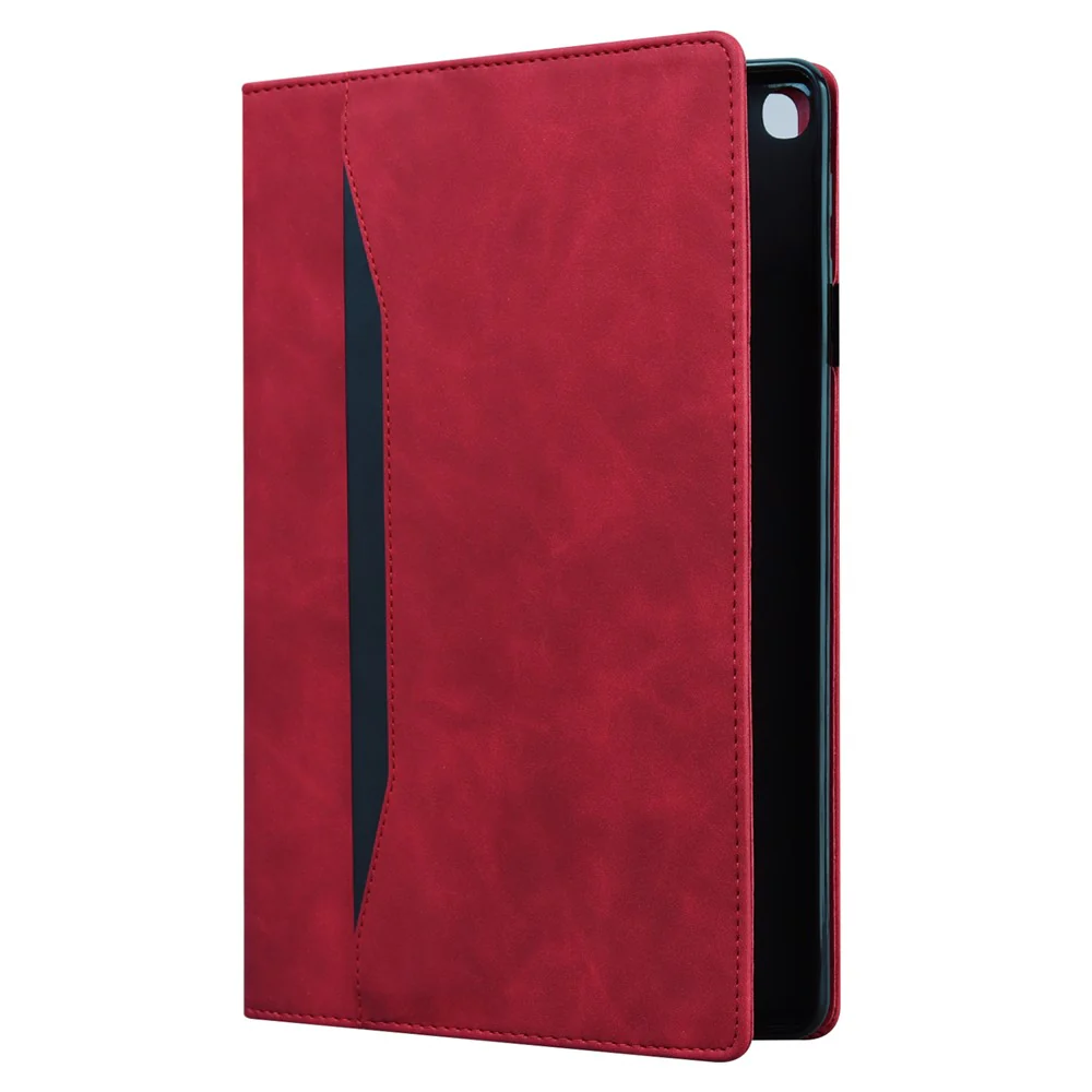 For Lenovo Tab K10C / Tab E10C Case PU Leather Protective Folio Tablet Cover with Card Holder - Red - Image 7