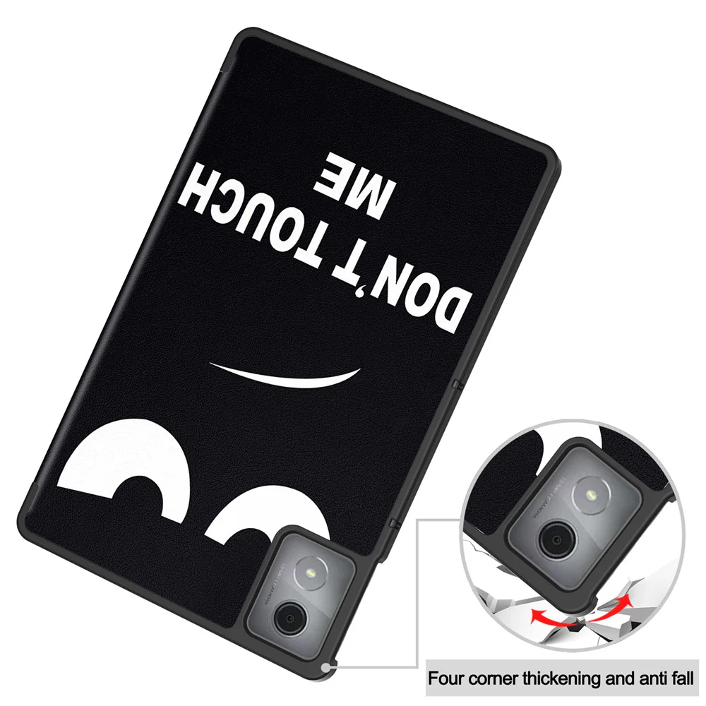 For Lenovo Tab K11 Plus Case Pattern Print Leather Tablet Cover with Stand - Don't Touch Me - Image 7