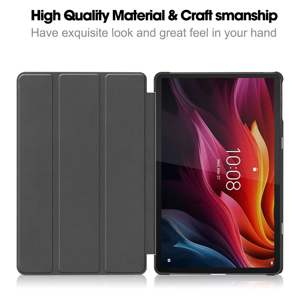 For Lenovo Tab K11 Plus Case Pattern Print Leather Tablet Cover with Stand - Horse - Image 2