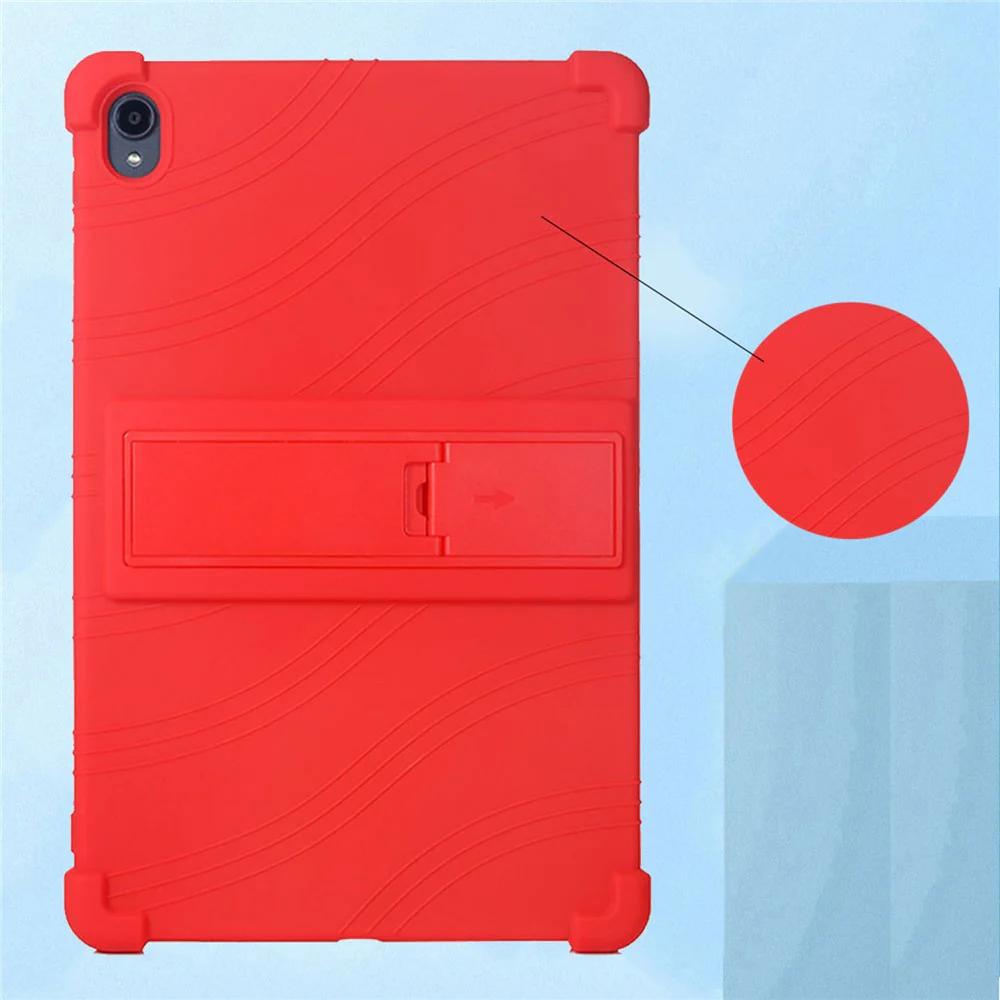 For Lenovo Tab K11 TB-J606N Silicone Tablet Case Kickstand Shockproof Protective Cover - Camouflage - Image 5