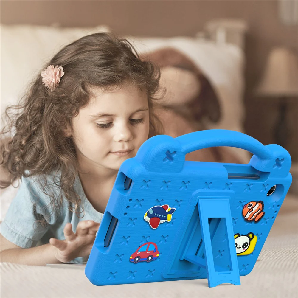 For Lenovo Tab K9 / Tab One Case Kids EVA Tablet Cover - Sky Blue - Image 4