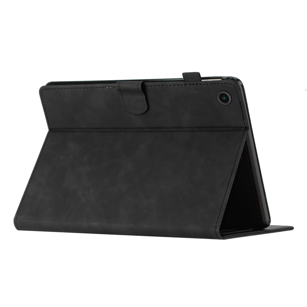 For Lenovo Tab M10 (Gen 3) Case Auto Sleep / Wake PU Leather Coconut Tree Pattern Tablet Cover - Black - Image 4