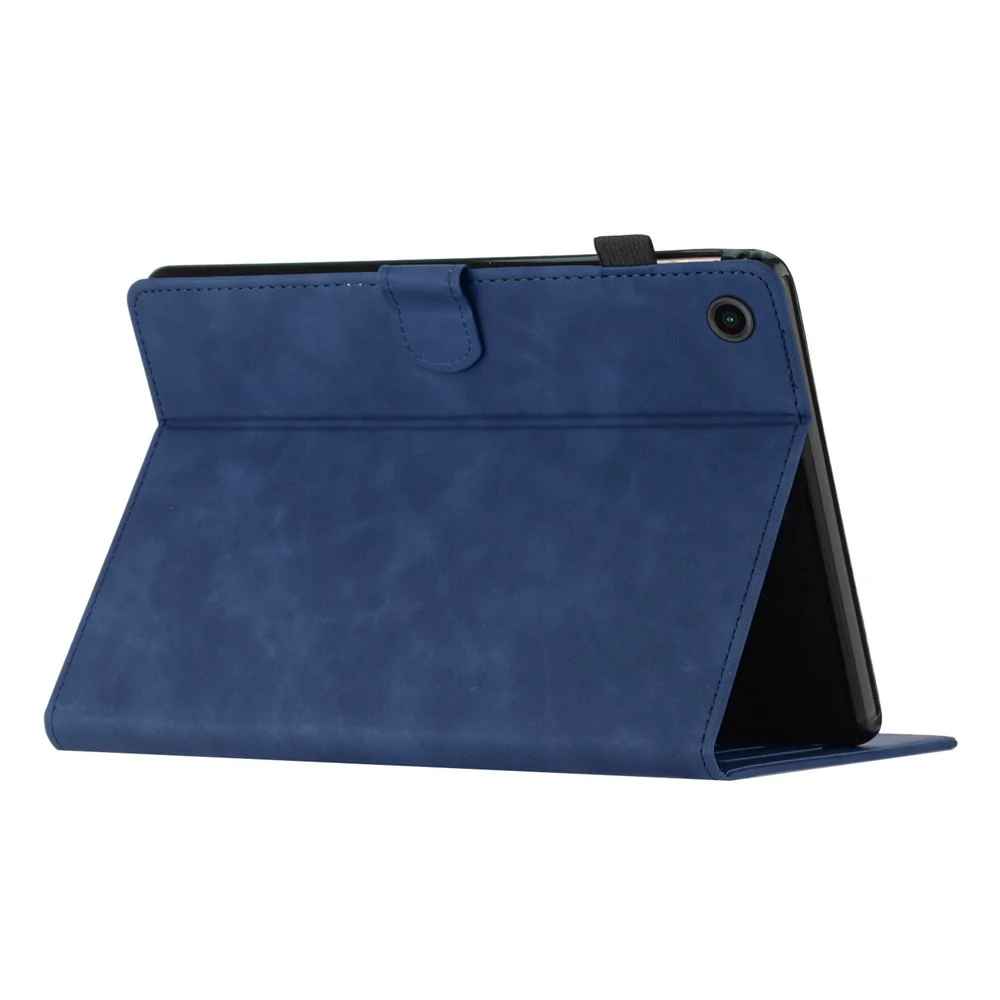 For Lenovo Tab M10 (Gen 3) Case Auto Sleep / Wake PU Leather Coconut Tree Pattern Tablet Cover - Blue - Image 4