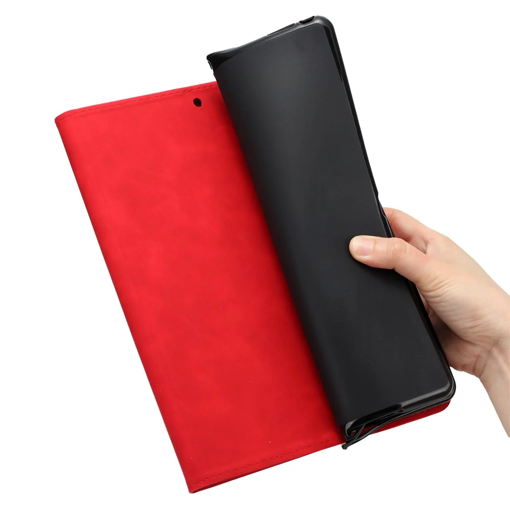 For Lenovo Tab M10 (Gen 3) Case Auto Sleep / Wake PU Leather Coconut Tree Pattern Tablet Cover - Red - Image 8