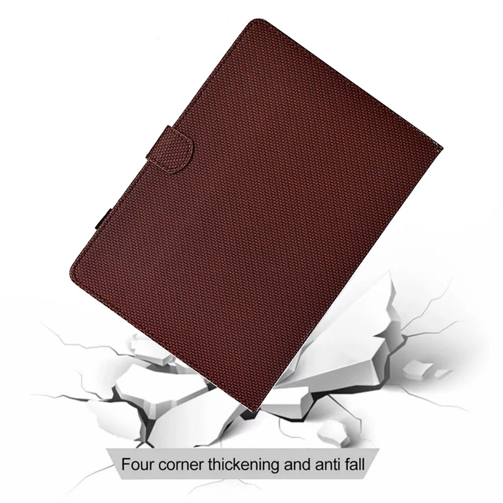 For Lenovo Tab M10 (Gen 3) Case PU Leather Protective Tablet Cover with Card Slots - Brown - Image 5