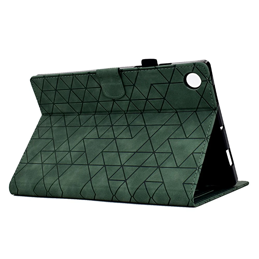 For Lenovo Tab M10 (Gen 3) Case PU Leather Tablet Cover with Card Holder - Green - Image 4