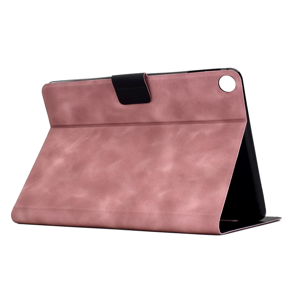For Lenovo Tab M10 (Gen 3) Case PU Leather Tablet Cover with Card Slots - Pink - Image 3