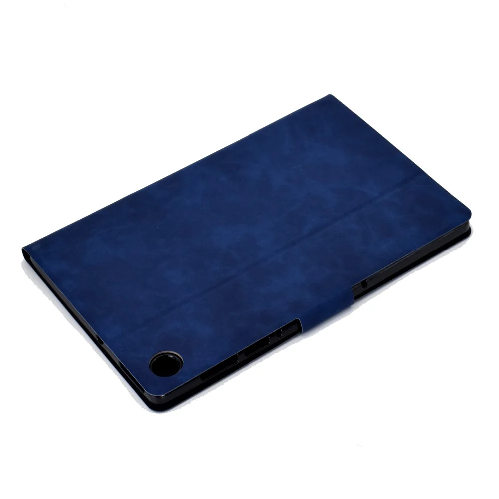 For Lenovo Tab M10 (Gen 3) TB-328F Split Leather Flip Stand Cover Auto Sleep/Wake Function Smart Tablet Case with Card Holders - Blue - Image 6