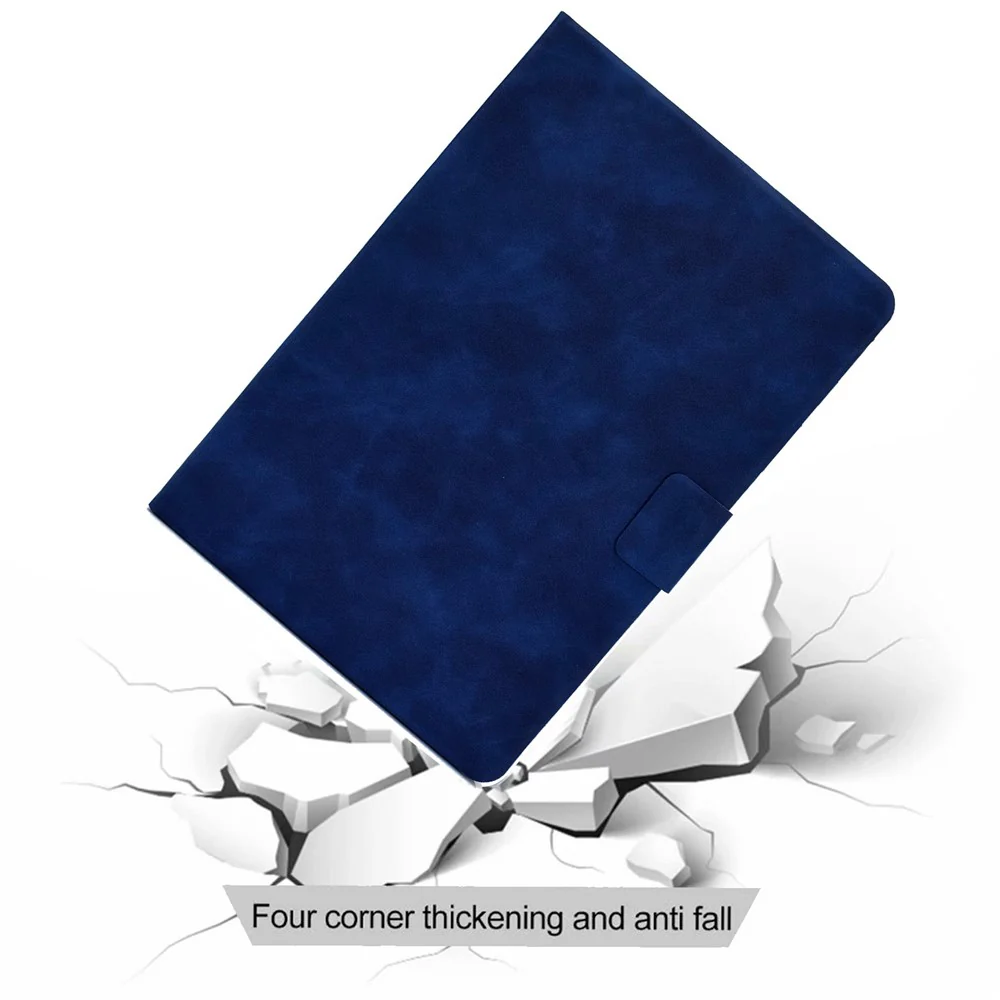 For Lenovo Tab M10 (Gen 3) TB-328F Split Leather Flip Stand Cover Auto Sleep/Wake Function Smart Tablet Case with Card Holders - Blue - Image 8