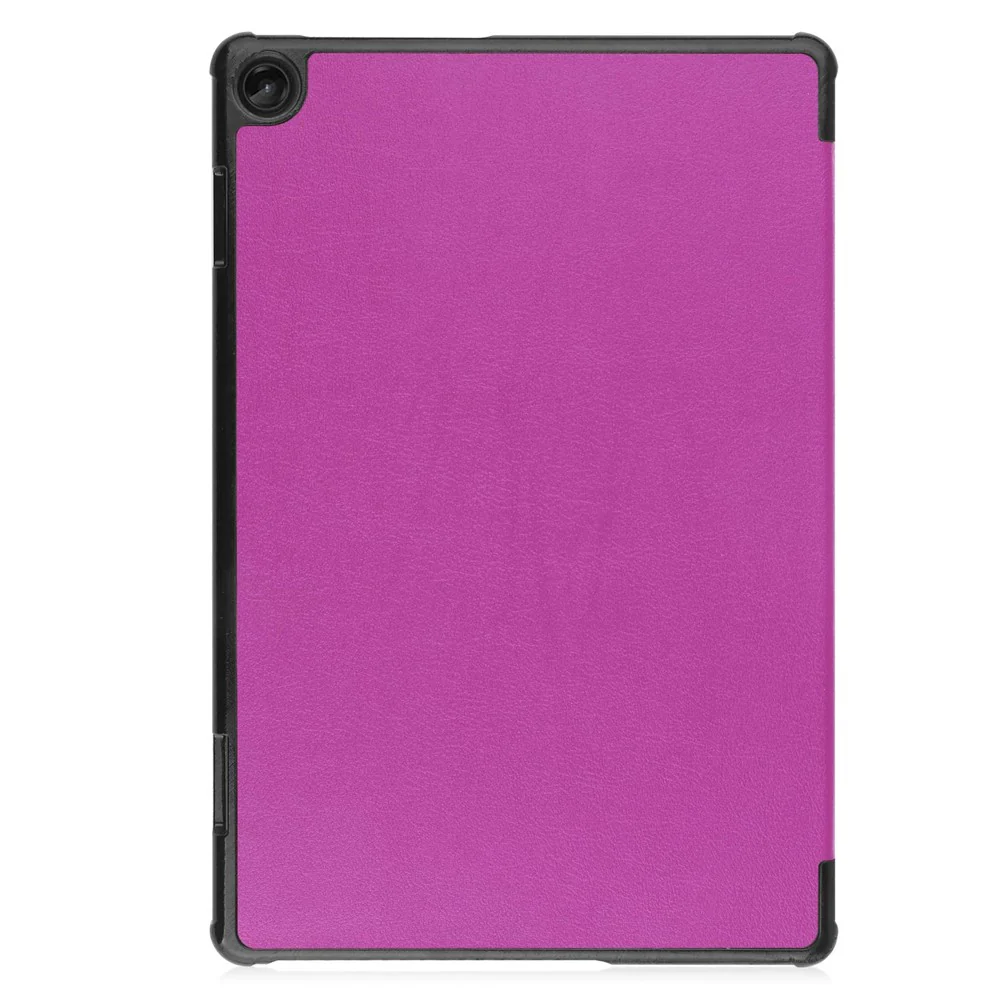 For Lenovo Tab M10 (Gen 3) TB-328FU/TB-328XU PU Leather Trifold Stand Cover Auto Sleep/Wake Case - Purple - Image 8