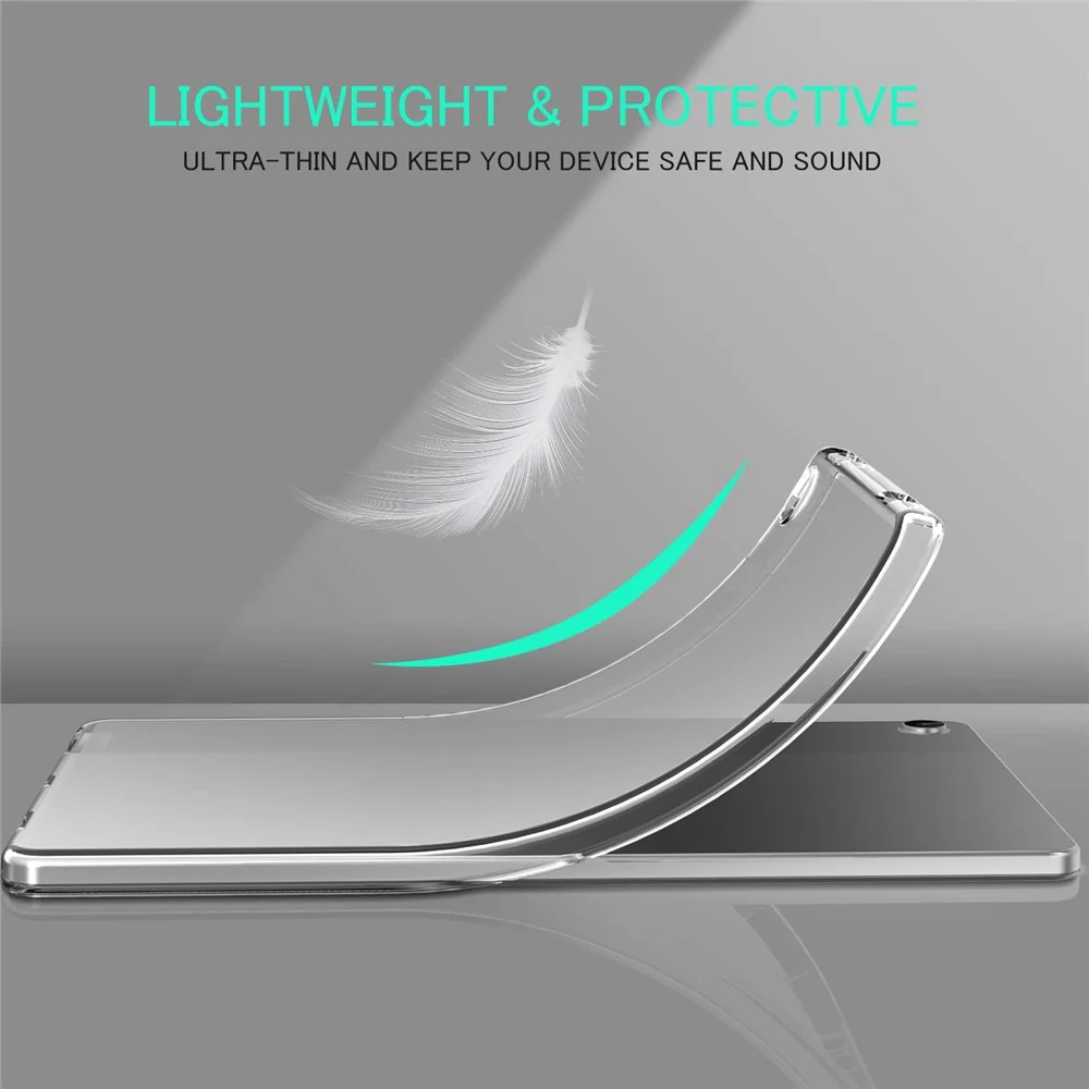 For Lenovo Tab M10 Plus (3rd Gen) Matte Anti-Fingerprint Scratch-Resistant Flexible Soft TPU Tablet Case Shell - Image 3