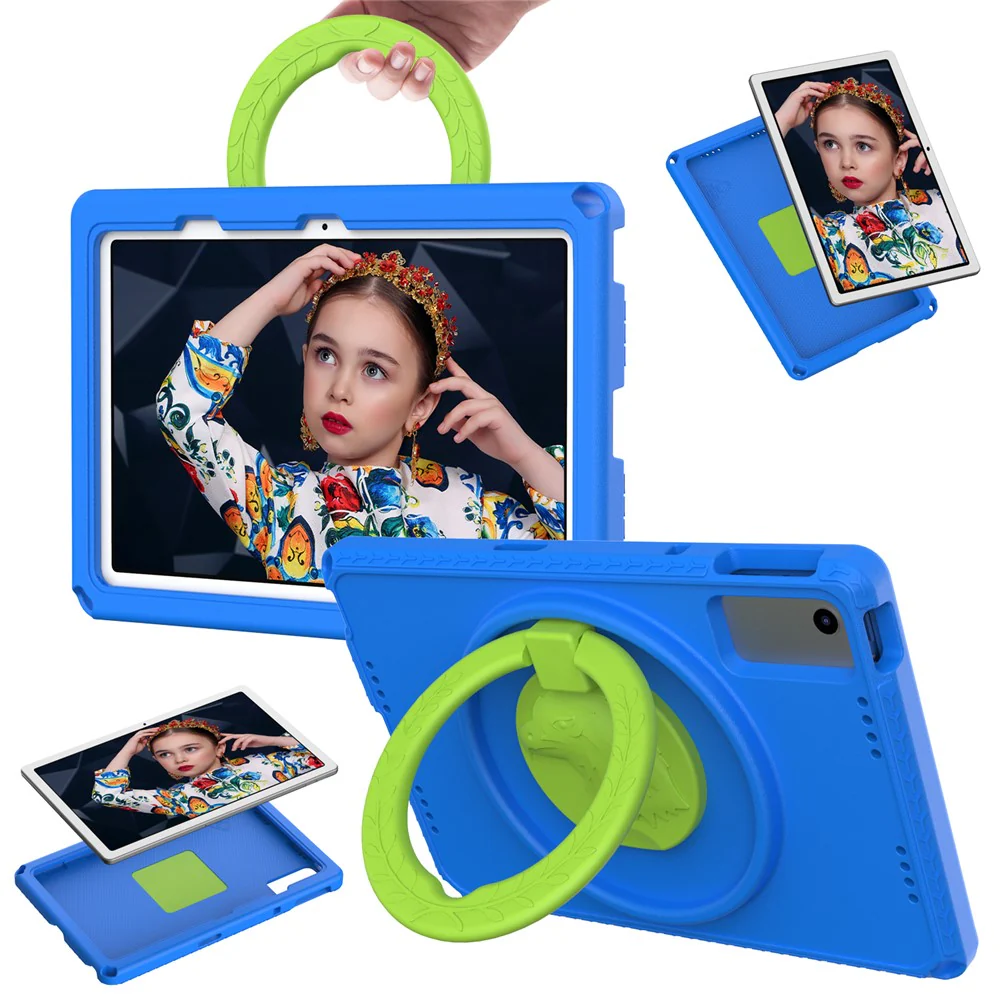 For Lenovo Tab M10 Plus (3rd Gen) TB-125F 10.6 / Xiaomi Redmi Pad 10.6 Tablet Case EVA+PC Anti-drop Tablet Cover - Blue - Image 8