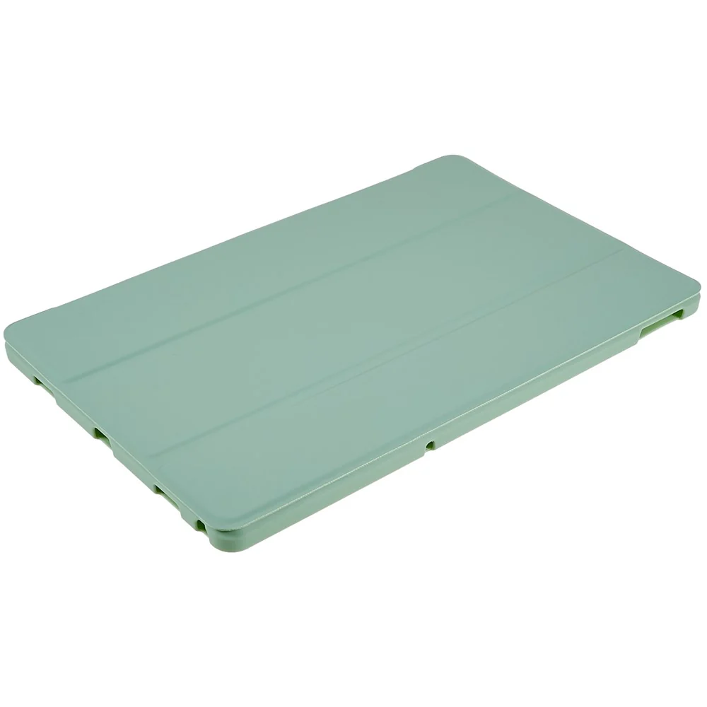 For Lenovo Tab M10 Plus (3rd Gen) / Xiaoxin Pad 2022 10.6 inch Light Thin Anti-wear PU Tablet Case Matte TPU Trifold Stand Cover - Light Green - Image 5