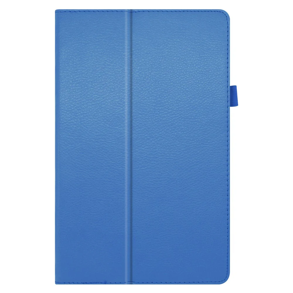 For Lenovo Tab M10 Plus TB-X606F PU Leather Case Shockproof Flip Tablet Cover with Stand Elastic Pencil Holder - Baby Blue - Image 7