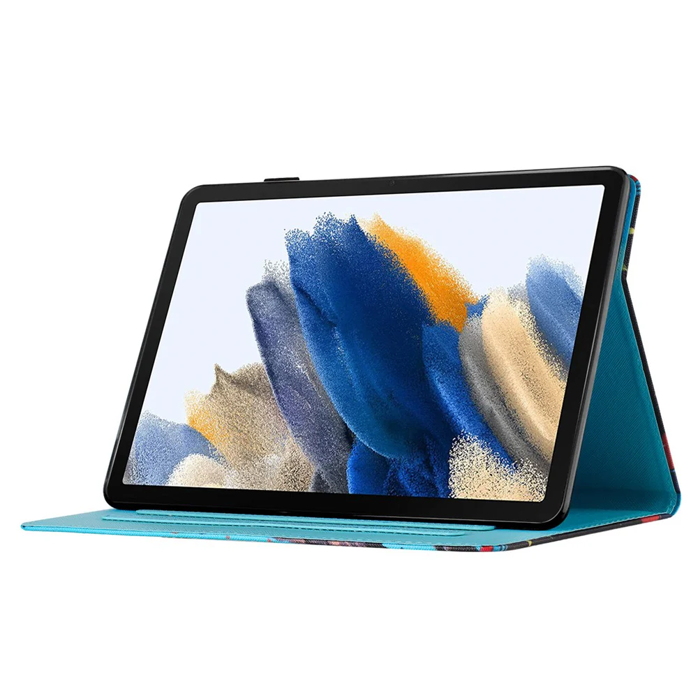 For Lenovo Tab M10 Plus X606F Case Stitching Pattern Printing Stand Tablet Cover - Corgi - Image 3
