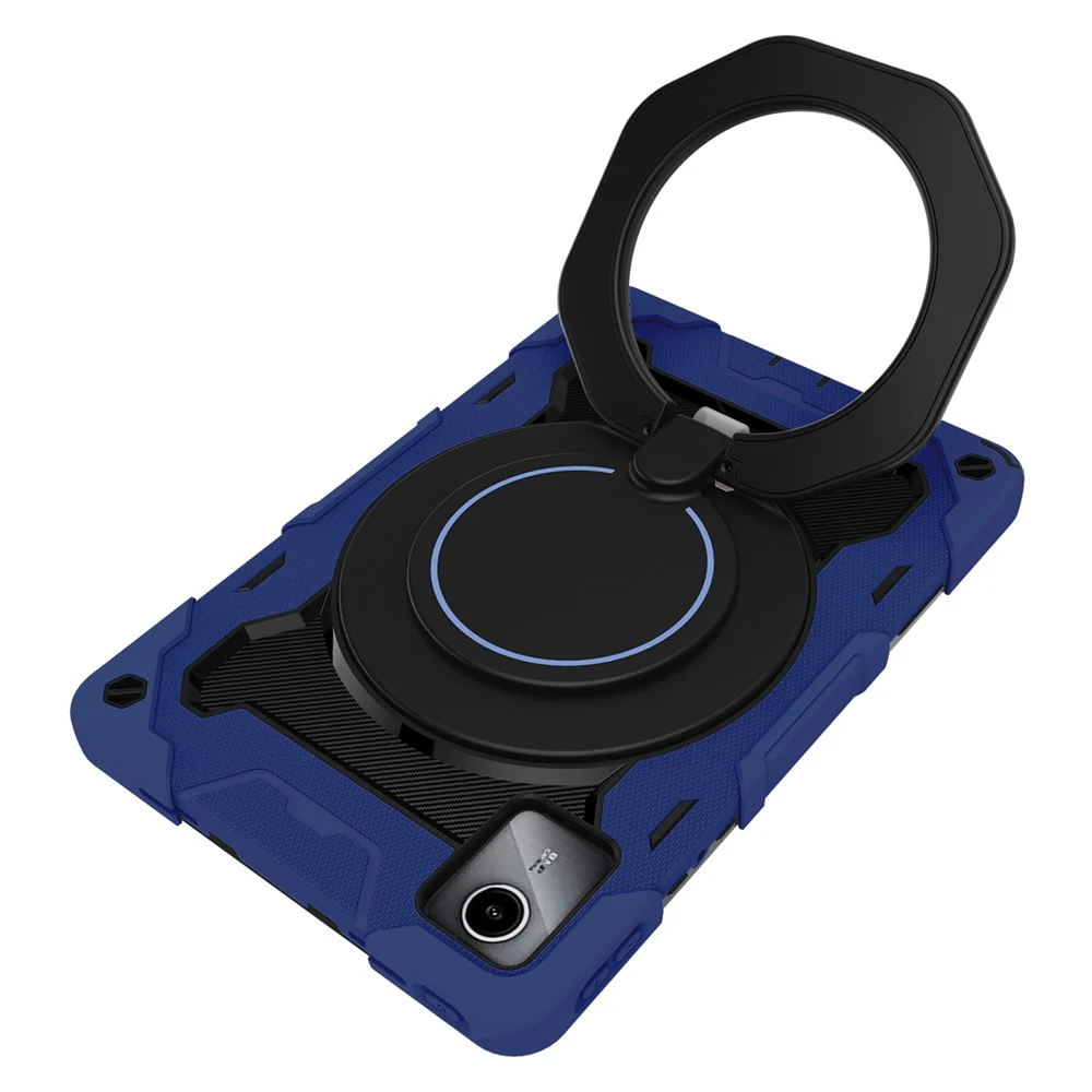 For Lenovo Tab M11 / Tab K11 Wholesale Tablet Case PC+Silicone Cover with Kickstand - Navy Blue - Image 5
