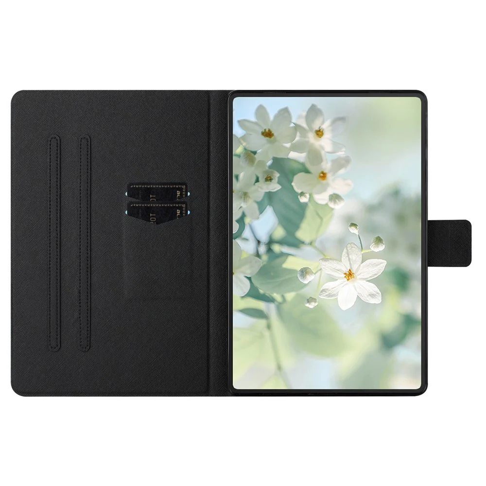 For Lenovo Tab M11 TB-330FU Case Pattern Printed Stand Litchi Texture Leather Tablet Cover with Card Slots - Fox - Image 3