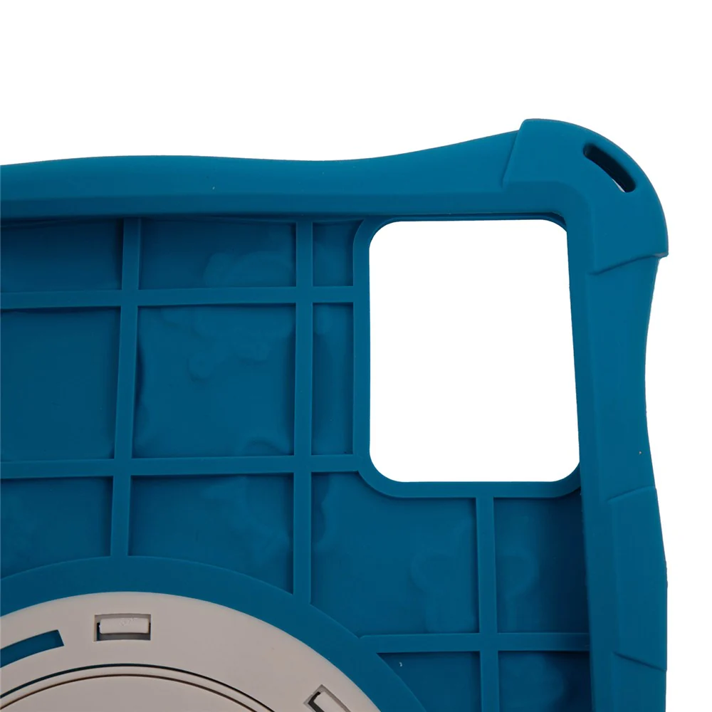 For Lenovo Tab M11 TB330FU / 331FC / Xiaoxin Pad 11 2024 Case with Shoulder Strap Kickstand Cartoon Silicone Cover - Dark Blue - Image 7