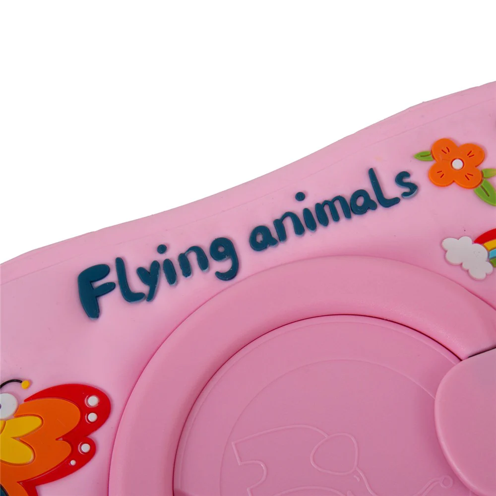 For Lenovo Tab M11 TB330FU / 331FC / Xiaoxin Pad 11 2024 Case with Shoulder Strap Kickstand Cartoon Silicone Cover - Pink - Image 5