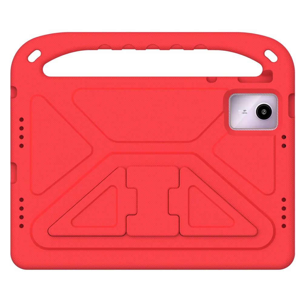 For Lenovo Tab M11 / Xiaoxin Pad 11 2024 Case EVA Handle Kickstand Tablet Cover - Red - Image 2