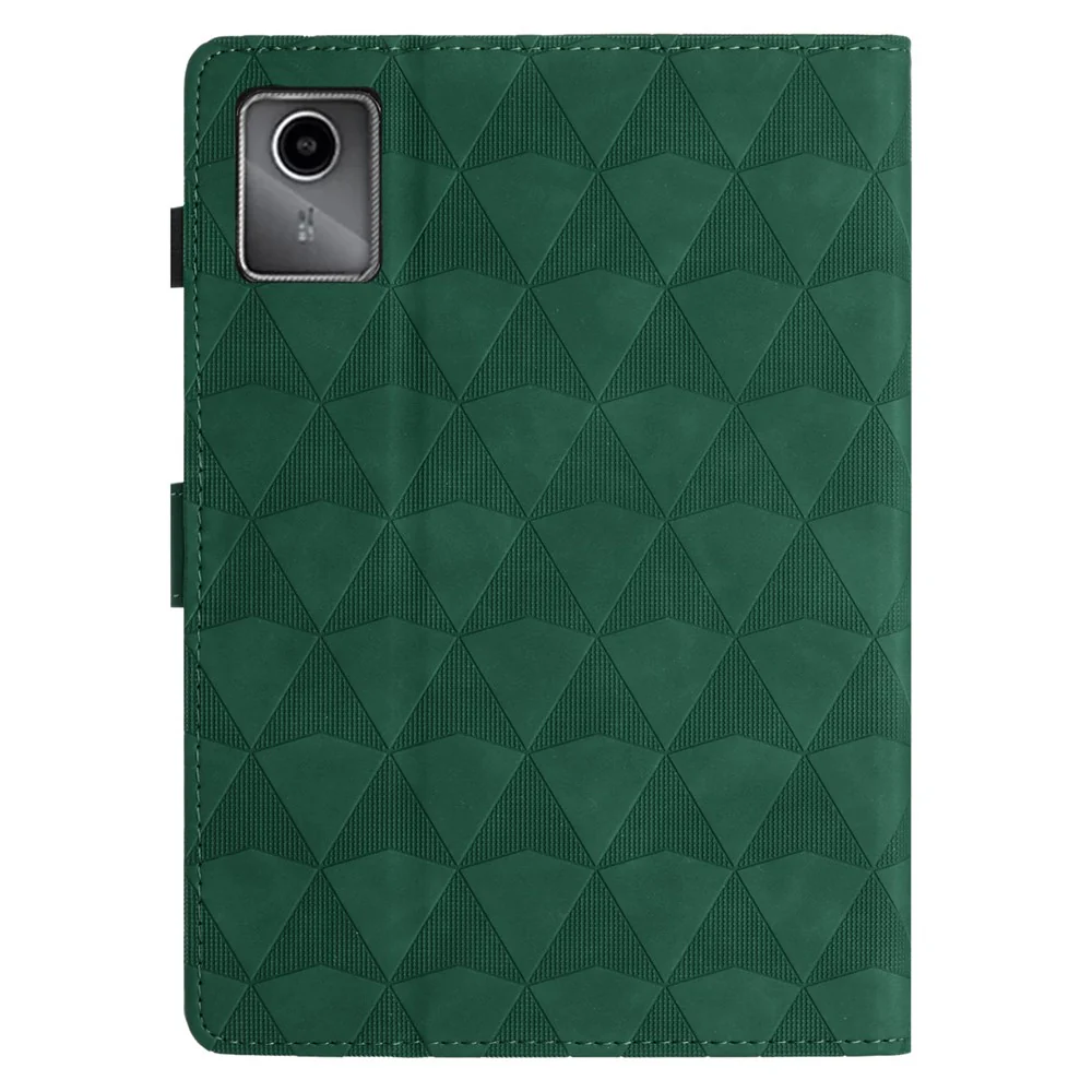 For Lenovo Tab M11 / Xiaoxin Pad 11 2024 Case Leather Stand Flip Tablet Cover with Card Holder - Green - Image 7