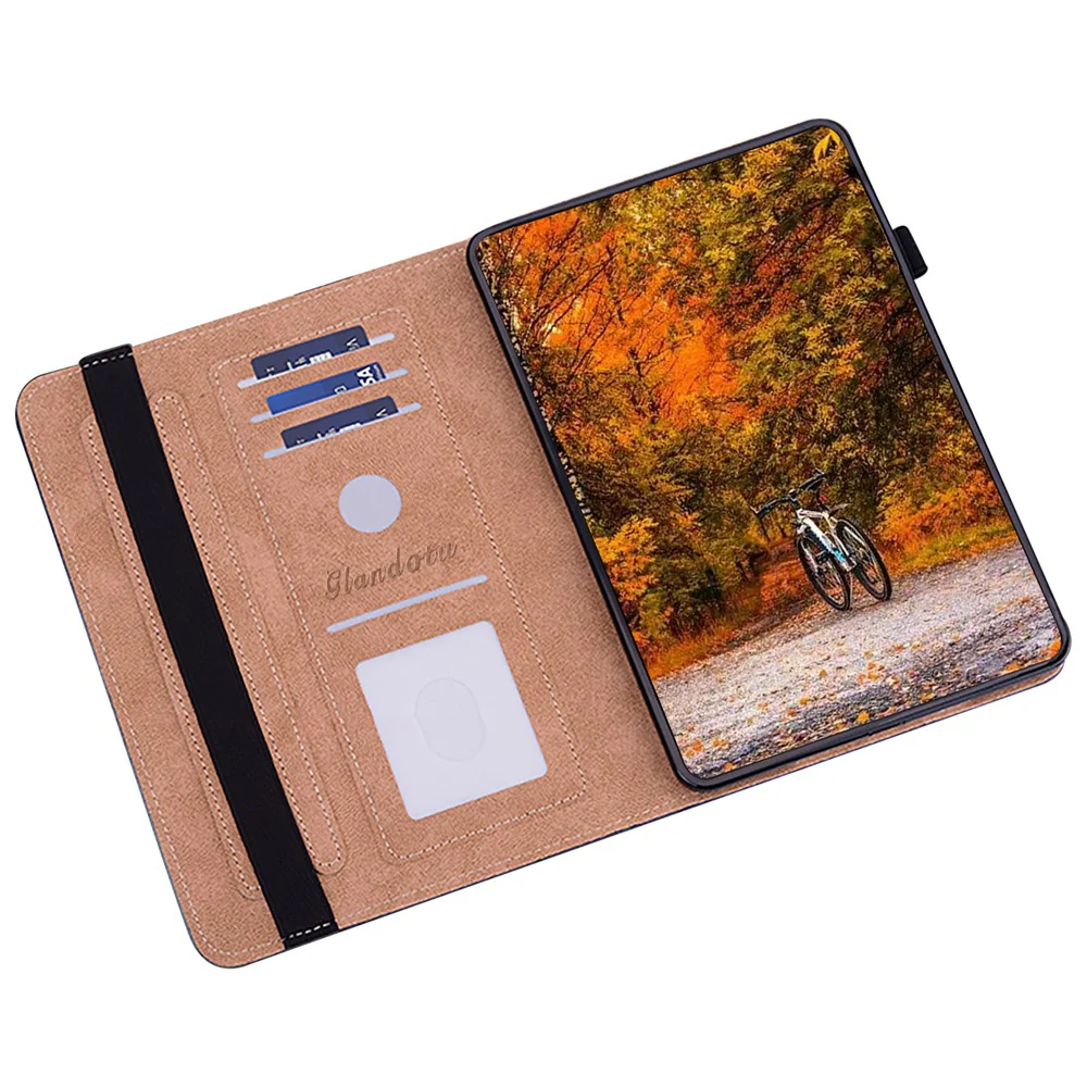 For Lenovo Tab M11 / Xiaoxin Pad 11 2024 Case Leather Tablet Cover with Card Holder - Owl - Image 2
