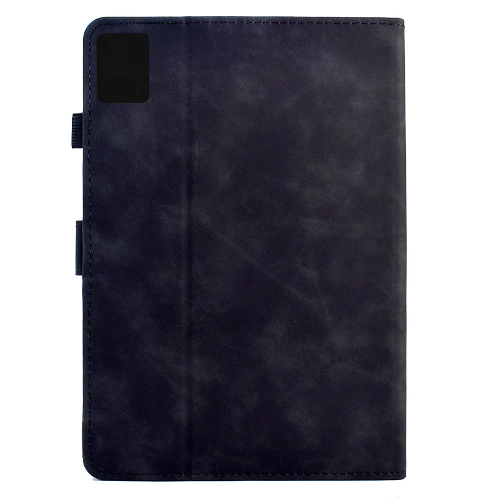 For Lenovo Tab M11 / Xiaoxin Pad 11 2024 Case Mandala Imprinted Leather Tablet Cover with Card Slots - Black - Image 7