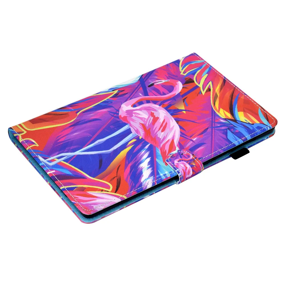 For Lenovo Tab M11 / Xiaoxin Pad 11 2024 Case Pattern Printing PU Leather Stand Tablet Cover - Bird - Image 5