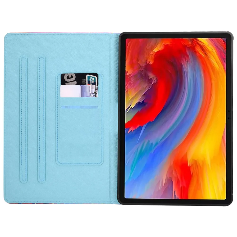 For Lenovo Tab M11 / Xiaoxin Pad 11 2024 Case Pattern Printing PU Leather Stand Tablet Cover - Small Fox - Image 2