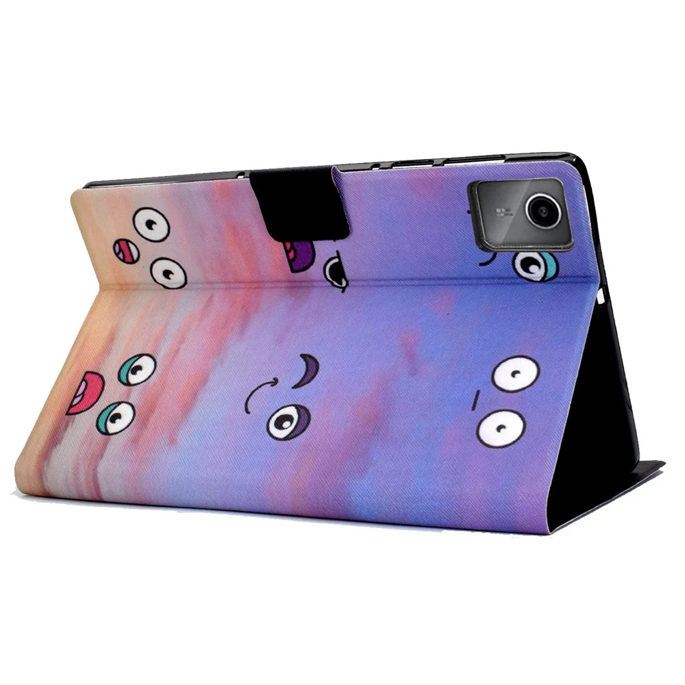 For Lenovo Tab M11 / Xiaoxin Pad 11 2024 Case Stand Pattern Printed Tablet Shell - Emotion - Image 4