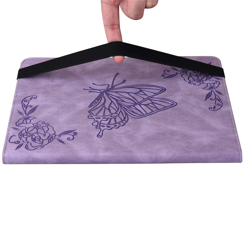 For Lenovo Tab M11 / Xiaoxin Pad 11 2024 Case Tablet Leather Cover with Card Slots - Purple - Image 7