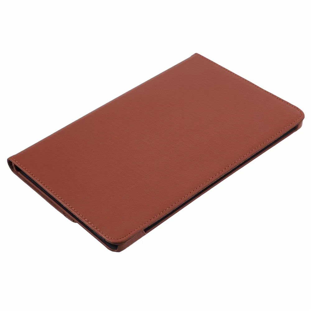 For Lenovo Tab M11 / Xiaoxin Pad 11 2024 Leather Case Rotating Stand Tablet Cover - Brown - Image 7